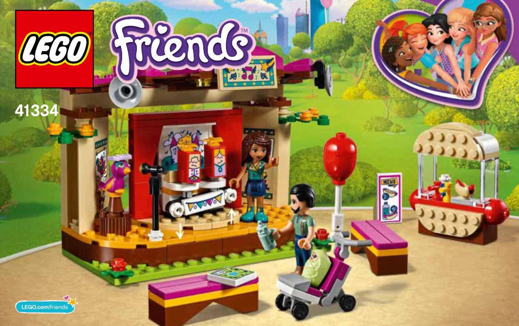 41334 Andrea's Park Performance LEGO Friends, Lego, Compleet, Friends, Ophalen of Verzenden