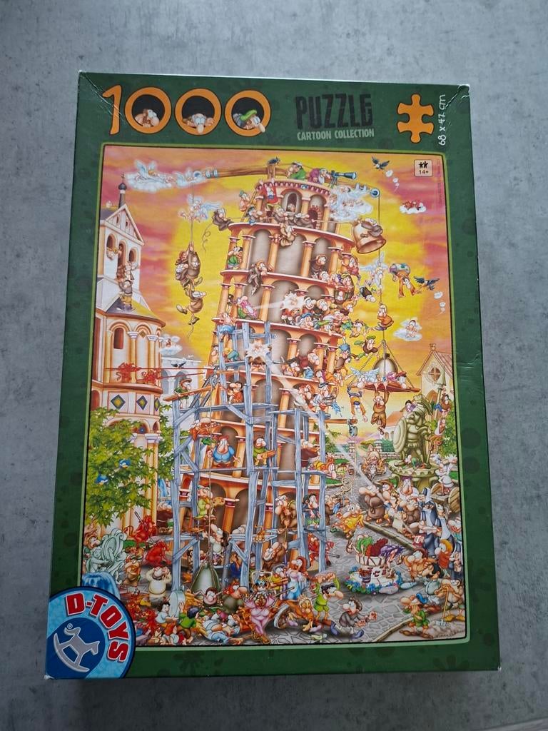 Puzzel 1000 stukjes Cartoon Collection, Ophalen, 500 t/m 1500 stukjes, Legpuzzel