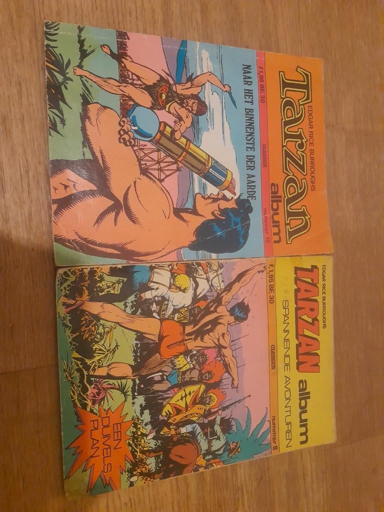 Tarzan ,korak, Meerdere comics, Ophalen of Verzenden, Gelezen, Europa