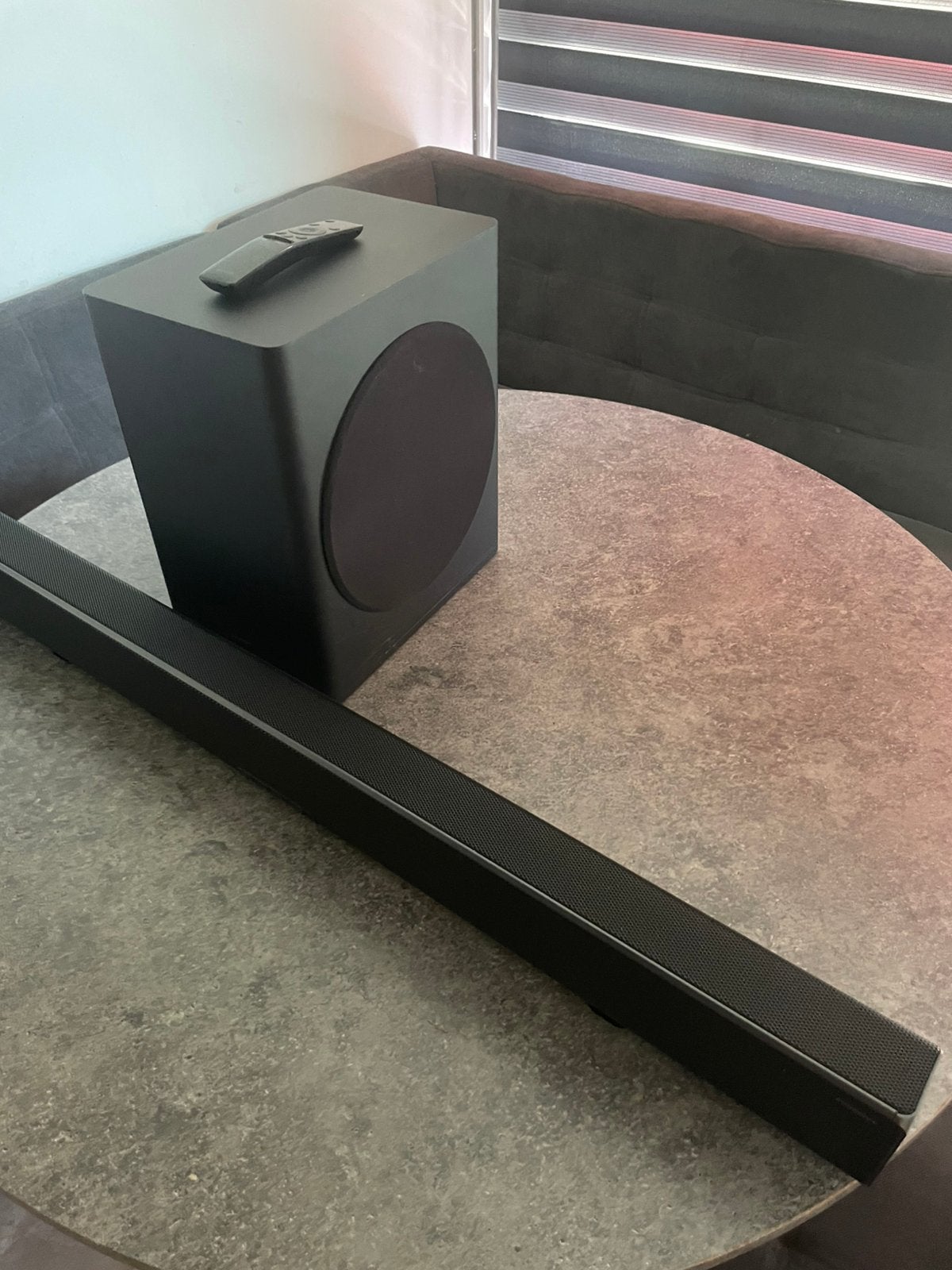 Samsung Soundbar + Woofer Topstaat, Ophalen, Zo goed als nieuw