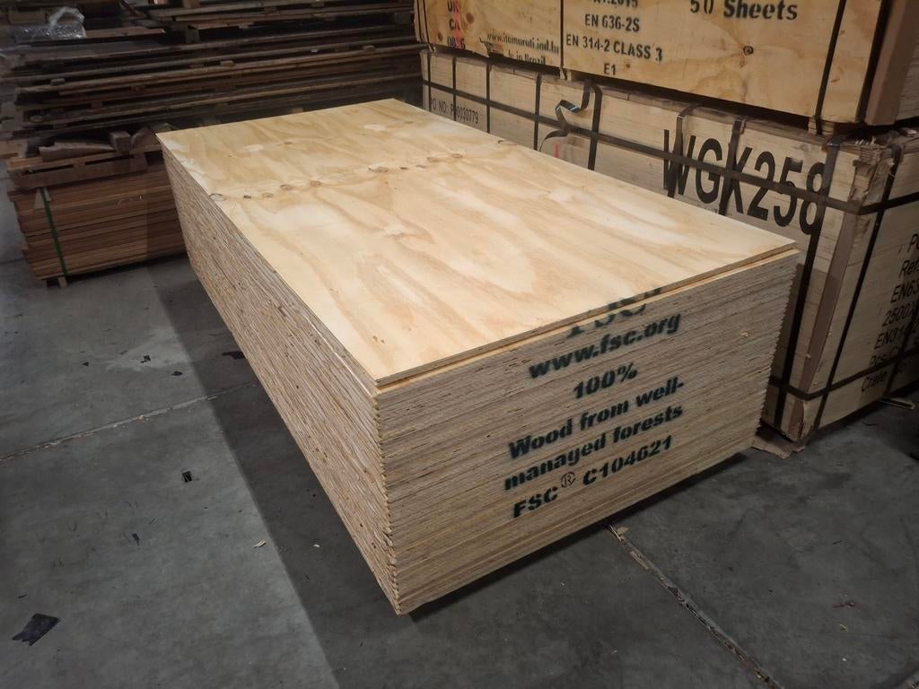 Underlayment platen Nieuw 18mm, Ophalen, Nieuw, 75 m² of meer, Parket
