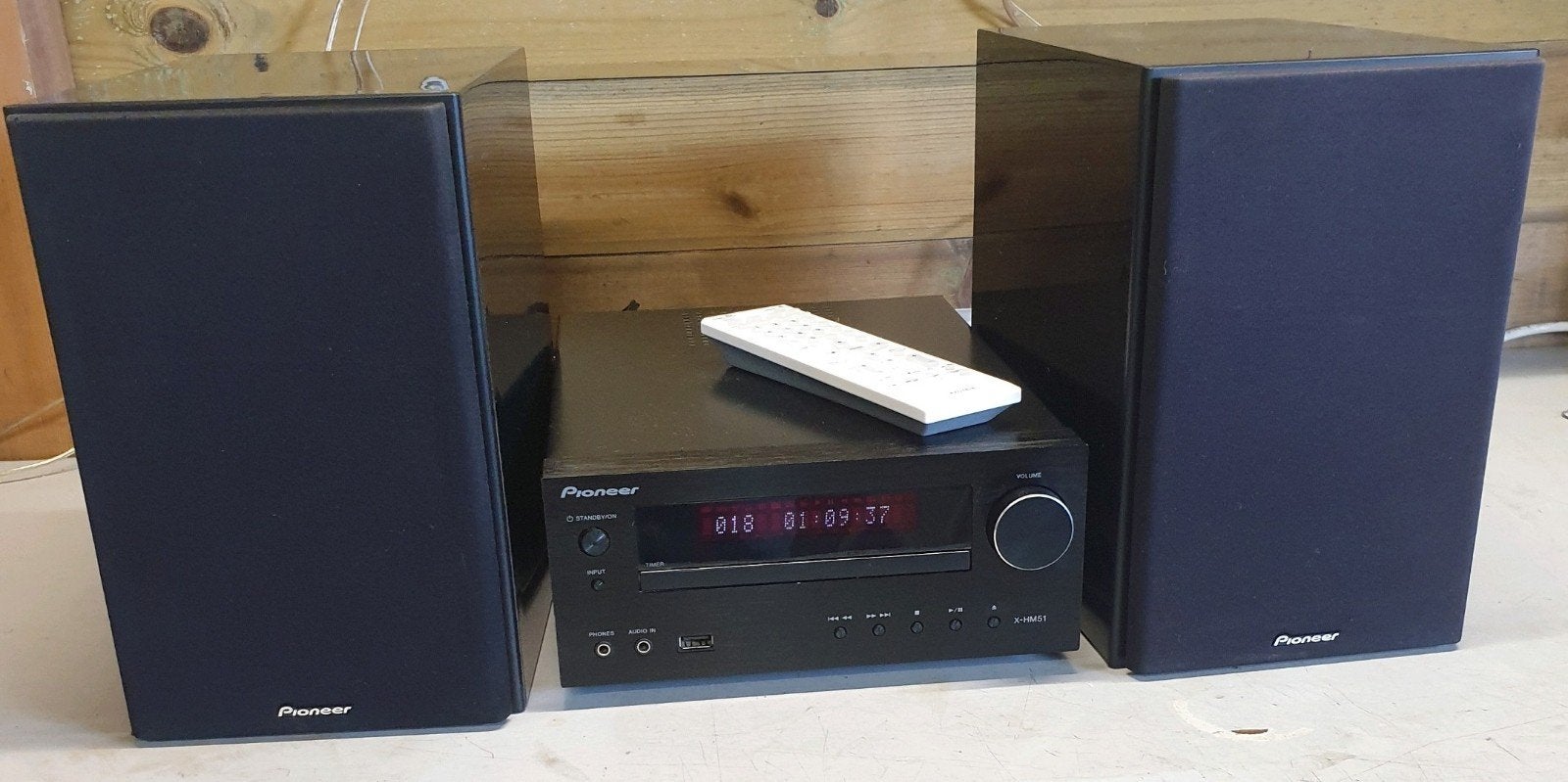 Pioneer x-hm51 stereo set + afstandsbed. Bluetooth       nr2, Ophalen of Verzenden