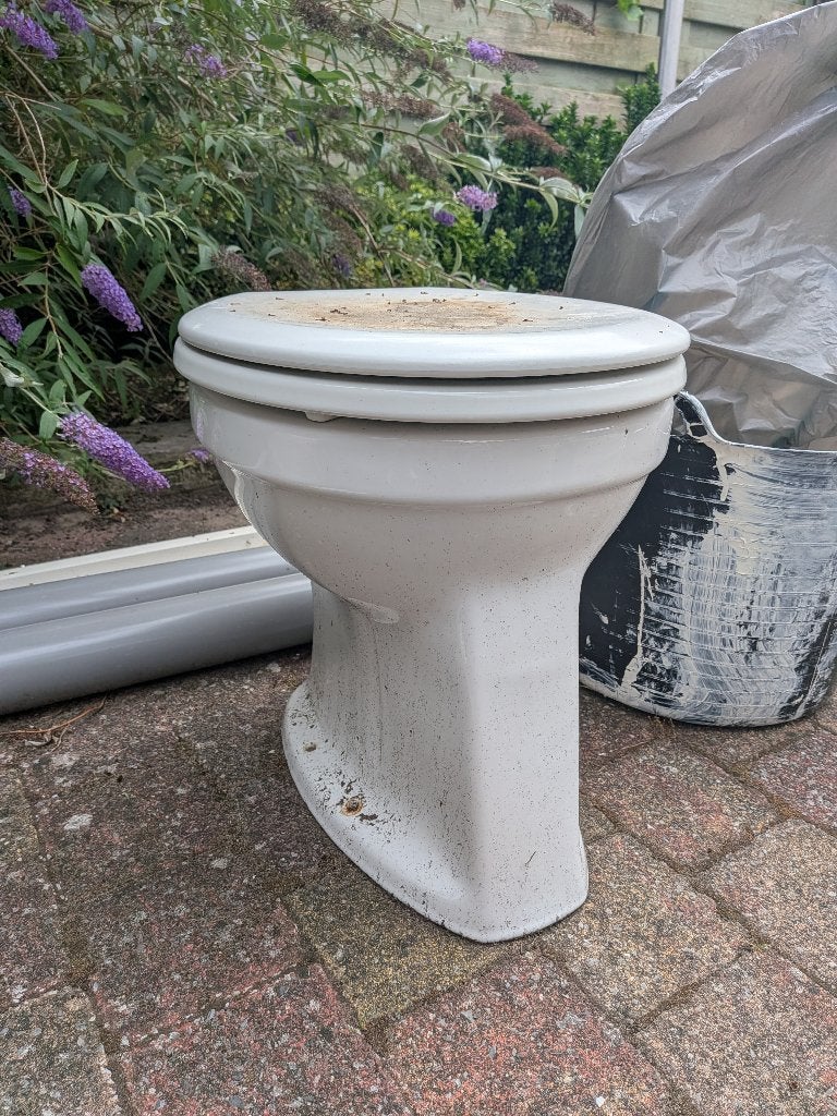 Wc pot, Ophalen, Gebruikt, Toilet