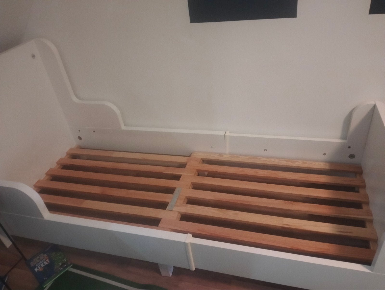 Ikea meegroei bed - gratis afhalen, Huis en Inrichting, Slaapkamer | Bedden, Ophalen, Gebruikt, Eenpersoons, Wit