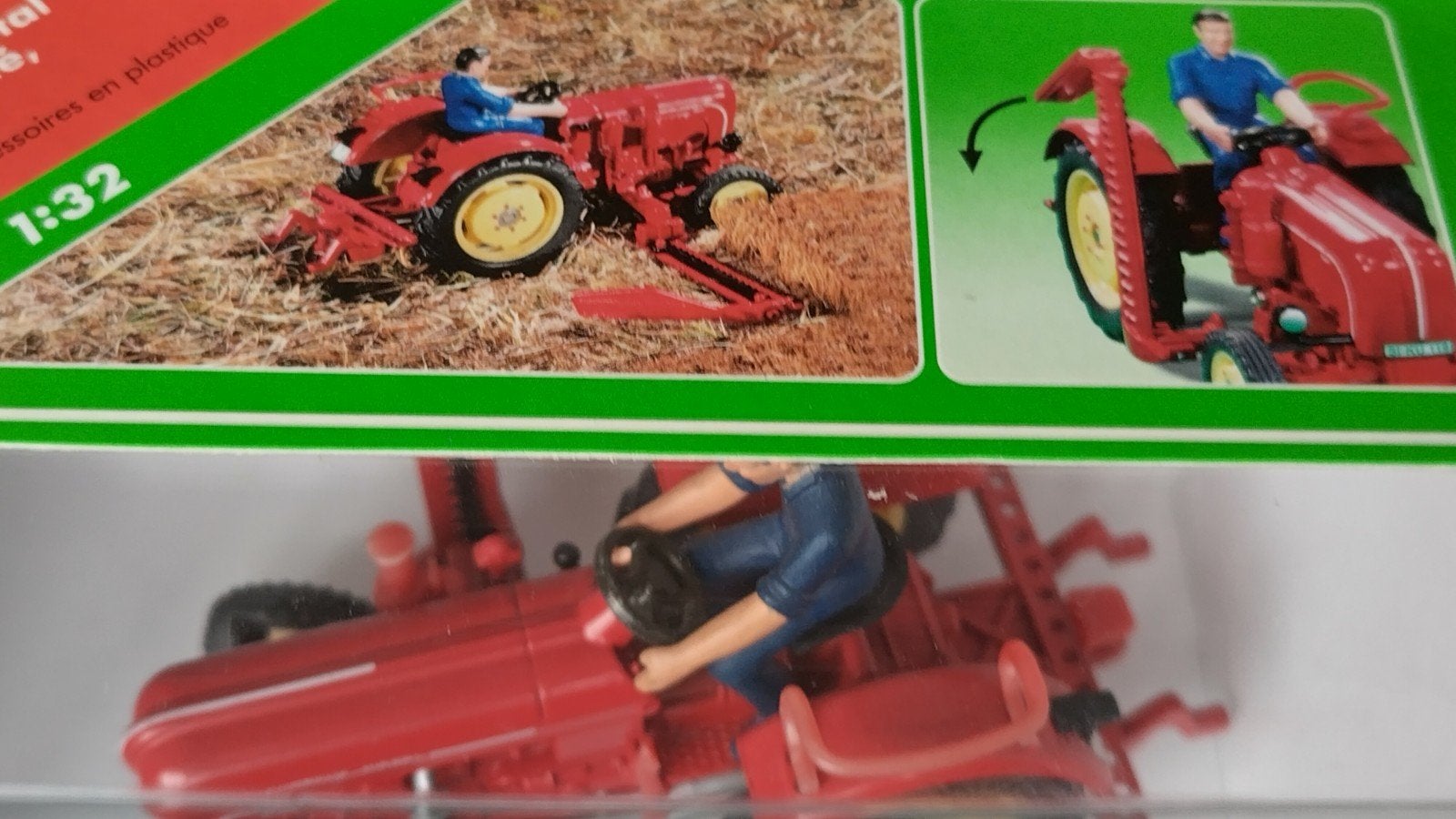 Porsche Super Tractor 1:32 Siku Classic Farmer 3468 Pol, SIKU, Verzenden, Tractor of Landbouw, Zo goed als nieuw