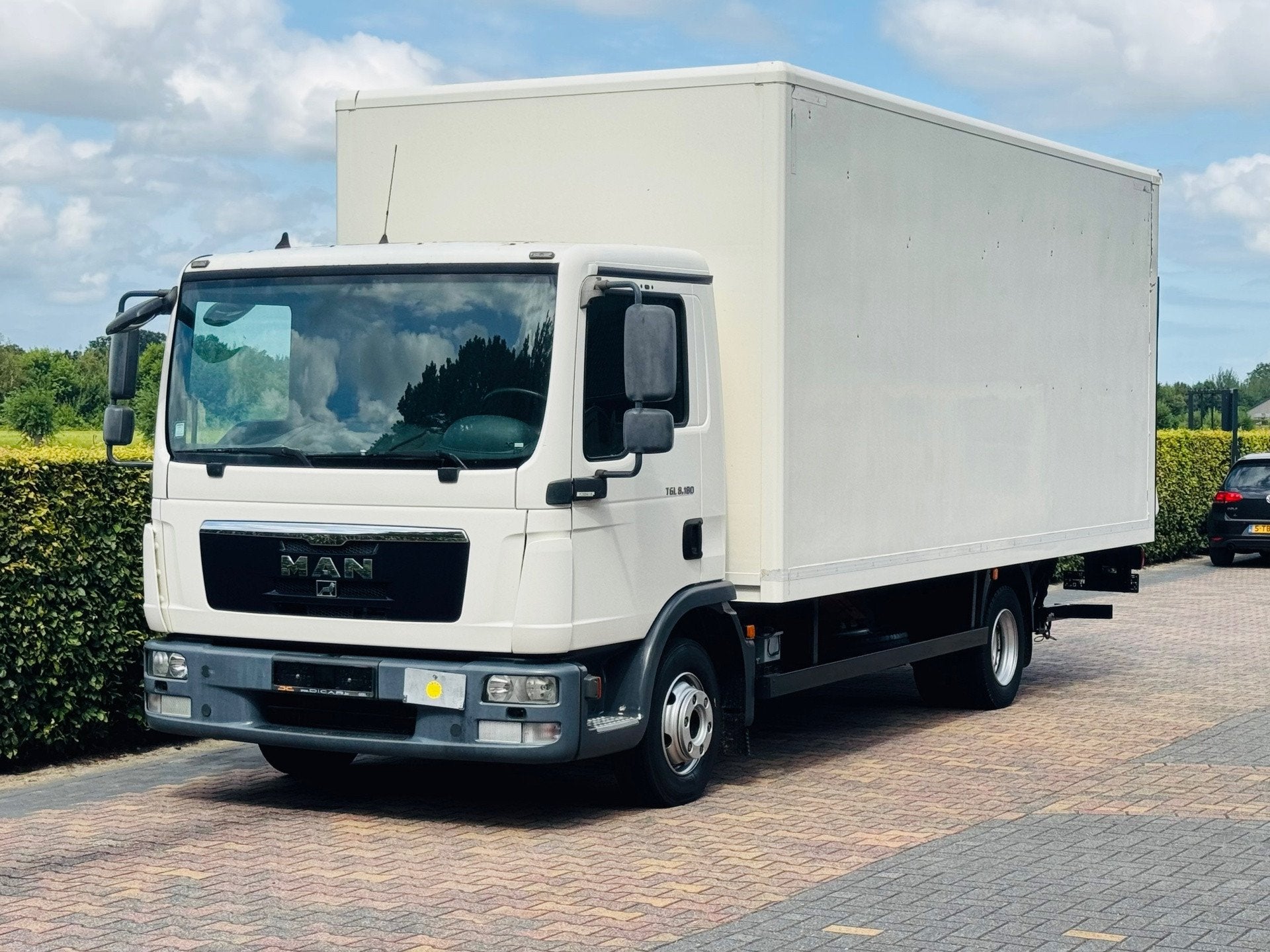 M.A.N. TGL 8-180 AIRCO 114000 KM Euro 5, Auto's, MAN, Wit, Origineel Nederlands, Bedrijf