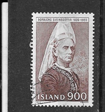 IJsland, mi.587, gestempeld, Verzenden, IJsland, Gestempeld