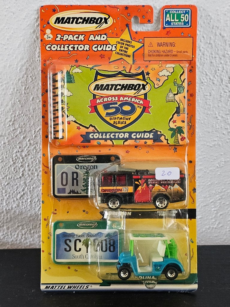 Matchbox Across America 2 pack (2), Verzenden, Nieuw, Auto