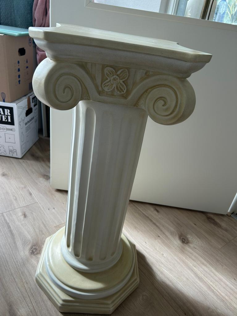 Mooie vintage zware romeinse zuilen 3 x samen 150, Ophalen of Verzenden, Gebruikt