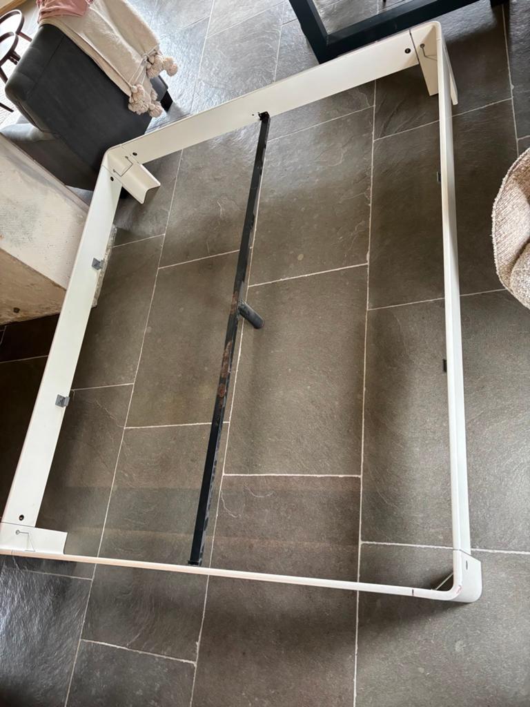 Auping Auronde 180x200 cm, Huis en Inrichting, Ophalen, Gebruikt, Wit, Tweepersoons