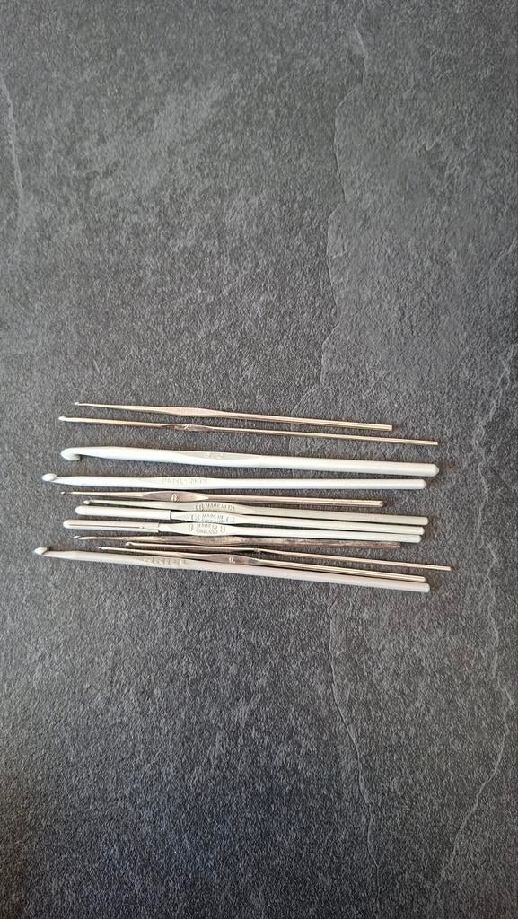 Diverse haaknaalden set - Verschillende merken en maten, Ophalen of Verzenden, Gebruikt, Haken, Naald
