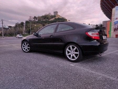Mercedes C coupe W203 Verlagingset eibach, Ophalen of Verzenden, Gebruikt, Mercedes-Benz