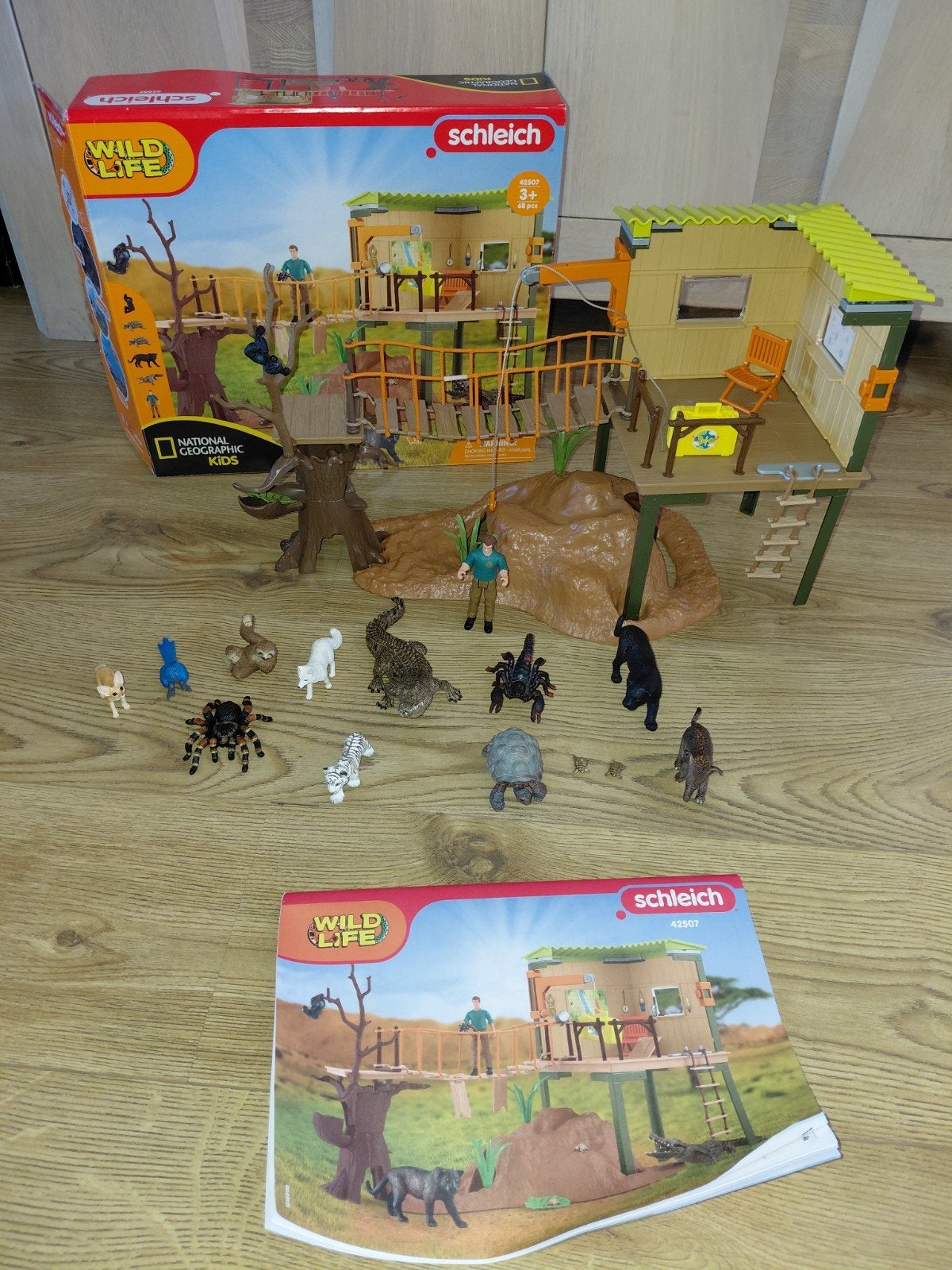 Schleich Wild Life Speelset met extra dieren, Ophalen of Verzenden, Gebruikt, Jongen of Meisje