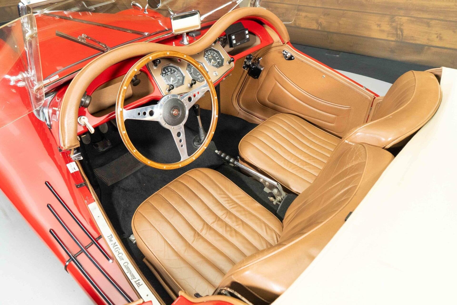 MG TF 1250 Cabriolet | 1958, Auto's, Oldtimers, Achterwielaandrijving, 58 pk, Leder, Handgeschakeld