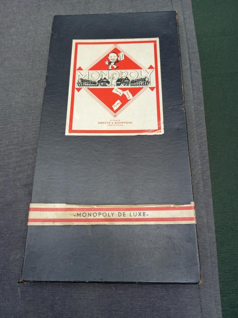 Vintage Monopolyspel uitgave 1947, midcentury., Vijf spelers of meer, Ophalen of Verzenden, Gebruikt, NV Smeets & Schippers te Amsterdam