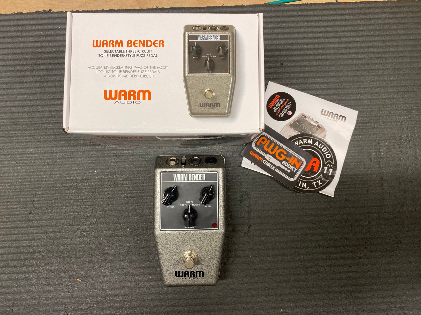 Warm Audio Warm Bender Fuzz, Muziek en Instrumenten, Ophalen of Verzenden, Zo goed als nieuw, Distortion, Overdrive of Fuzz