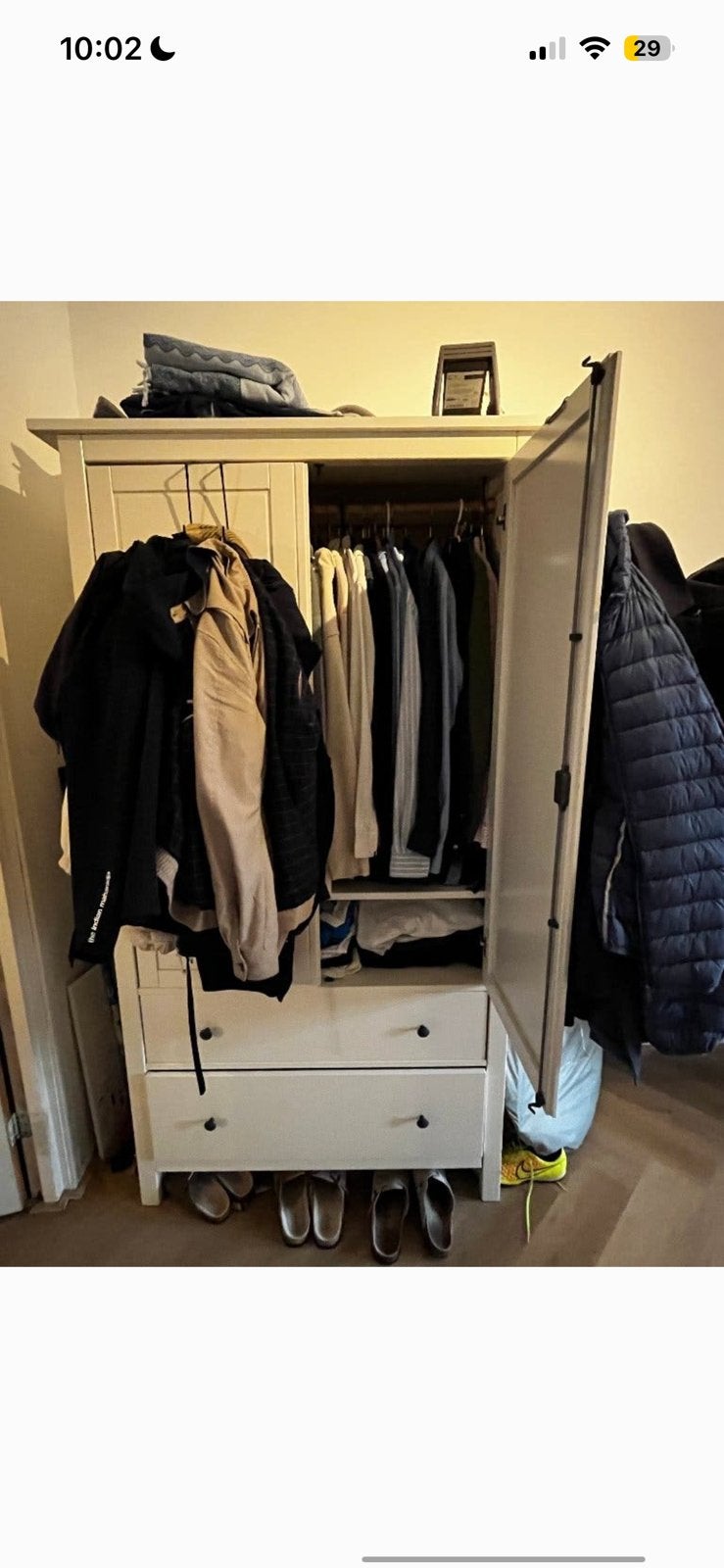 Kast wit hout, Zo goed als nieuw, Minder dan 100 cm, 25 tot 50 cm, 50 tot 100 cm