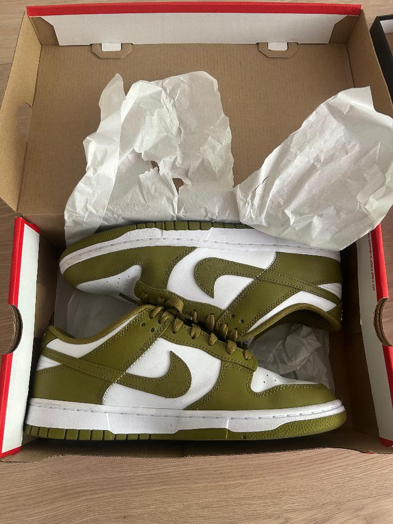 Nike Dunk Low Pacific Moss 42,5, Overige kleuren, Nike, Ophalen of Verzenden, Sneakers of Gympen