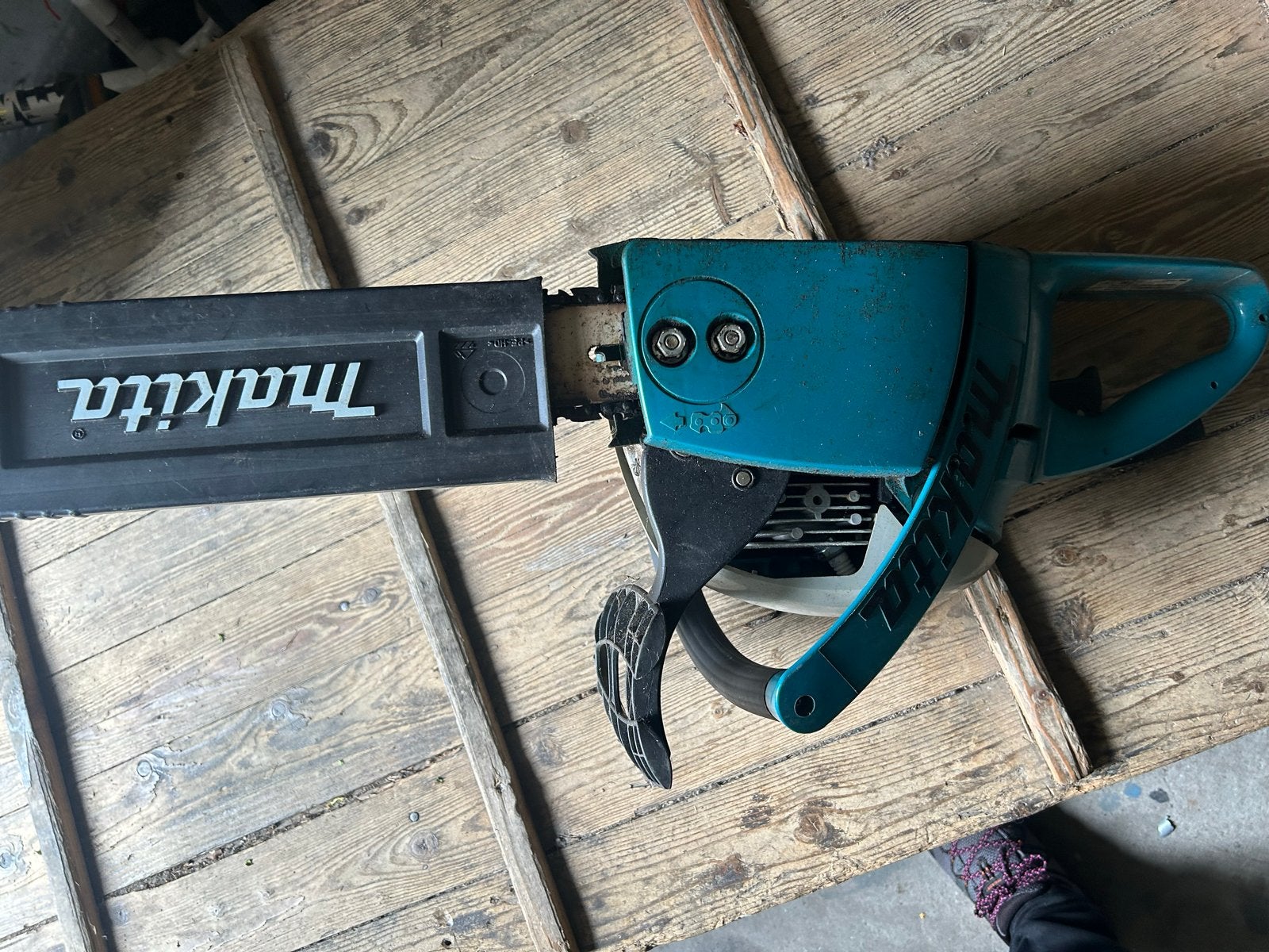 Makita kettingzaag DCS34 - voor onderdelen/reparatie, Ophalen of Verzenden, Gebruikt