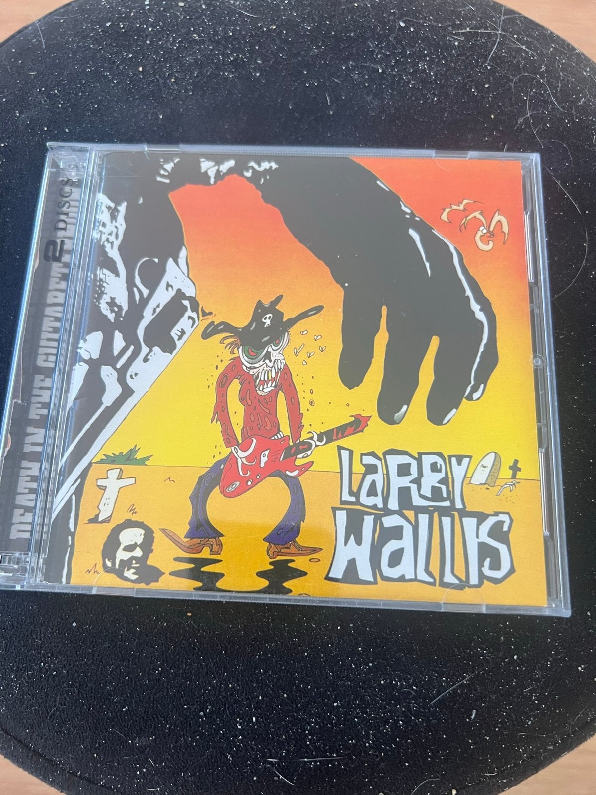 Larry Wallis - Death In The Guitars (CD), Ophalen of Verzenden, Zo goed als nieuw, Rock-'n-roll, Album