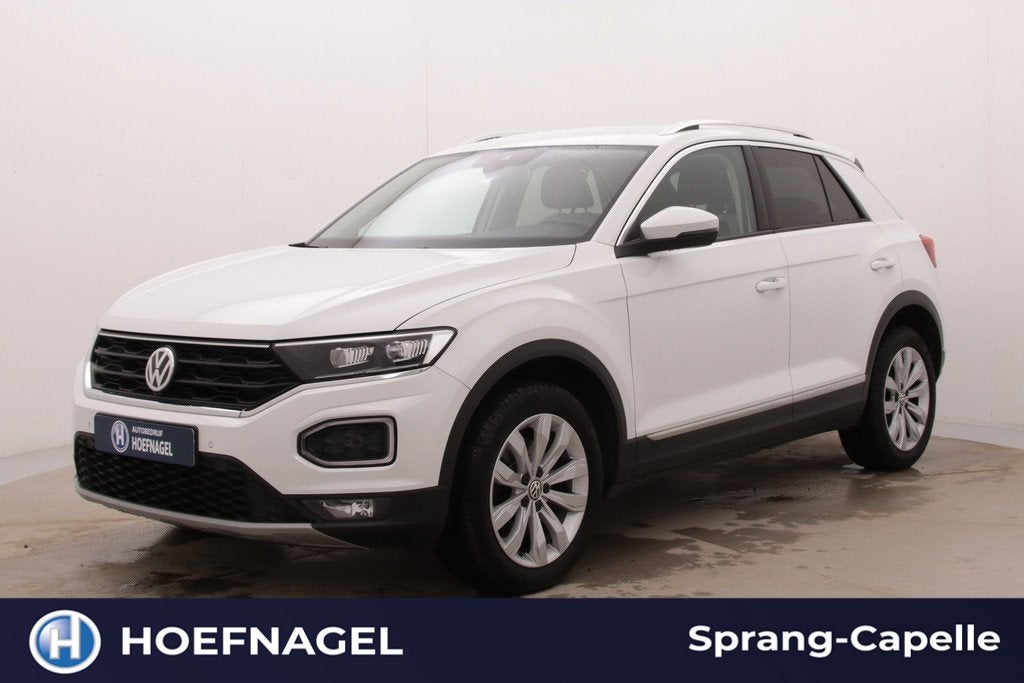 Volkswagen T-Roc 1.5 TSI Sport | Trekhaak | Adaptive Cruise, Auto's, Volkswagen, Voorwielaandrijving, Zwart, 4 cilinders, 150 pk