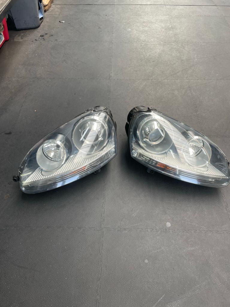 Golf 5 R32 Koplampen - Goede Staat, Plug & Play, Auto-onderdelen, Ophalen of Verzenden, Gebruikt, Volkswagen