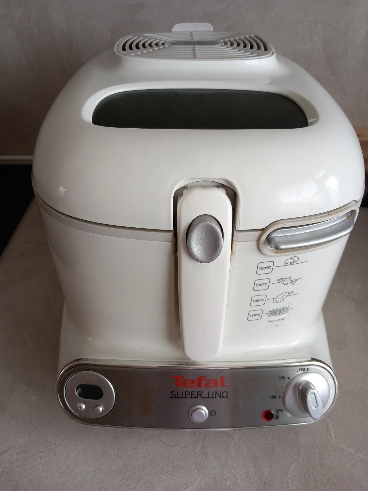 Frituurpan Tefal retro, Ophalen, Gebruikt