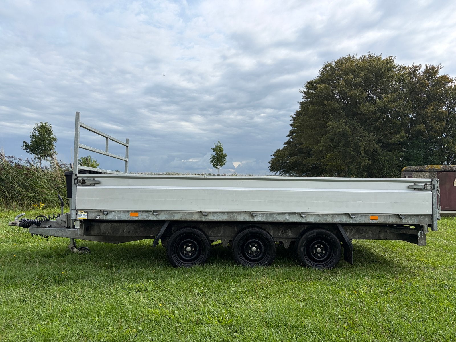 Hapert Cobalt 3 asser 400x200 cm 3500 kg Kipper 2021, Auto diversen, Aanhangers en Bagagewagens, Ophalen, Gebruikt