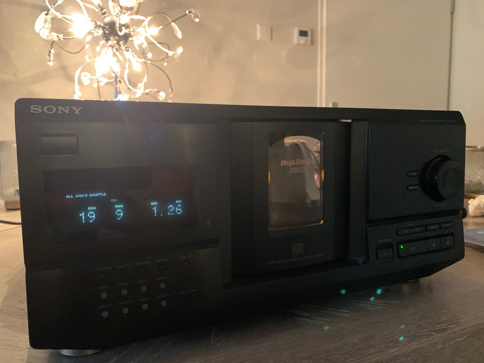 200 CD's Sony CDP-CX230 CD-wisselaar - Schoon en nagekeken, Ophalen, Gebruikt, Sony, Wisselaar