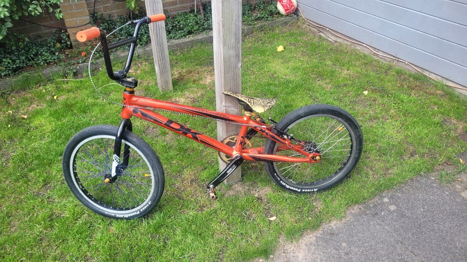 DK BMX Pro XL, Ophalen, Gebruikt, Velgrem, 20 tot 24 inch