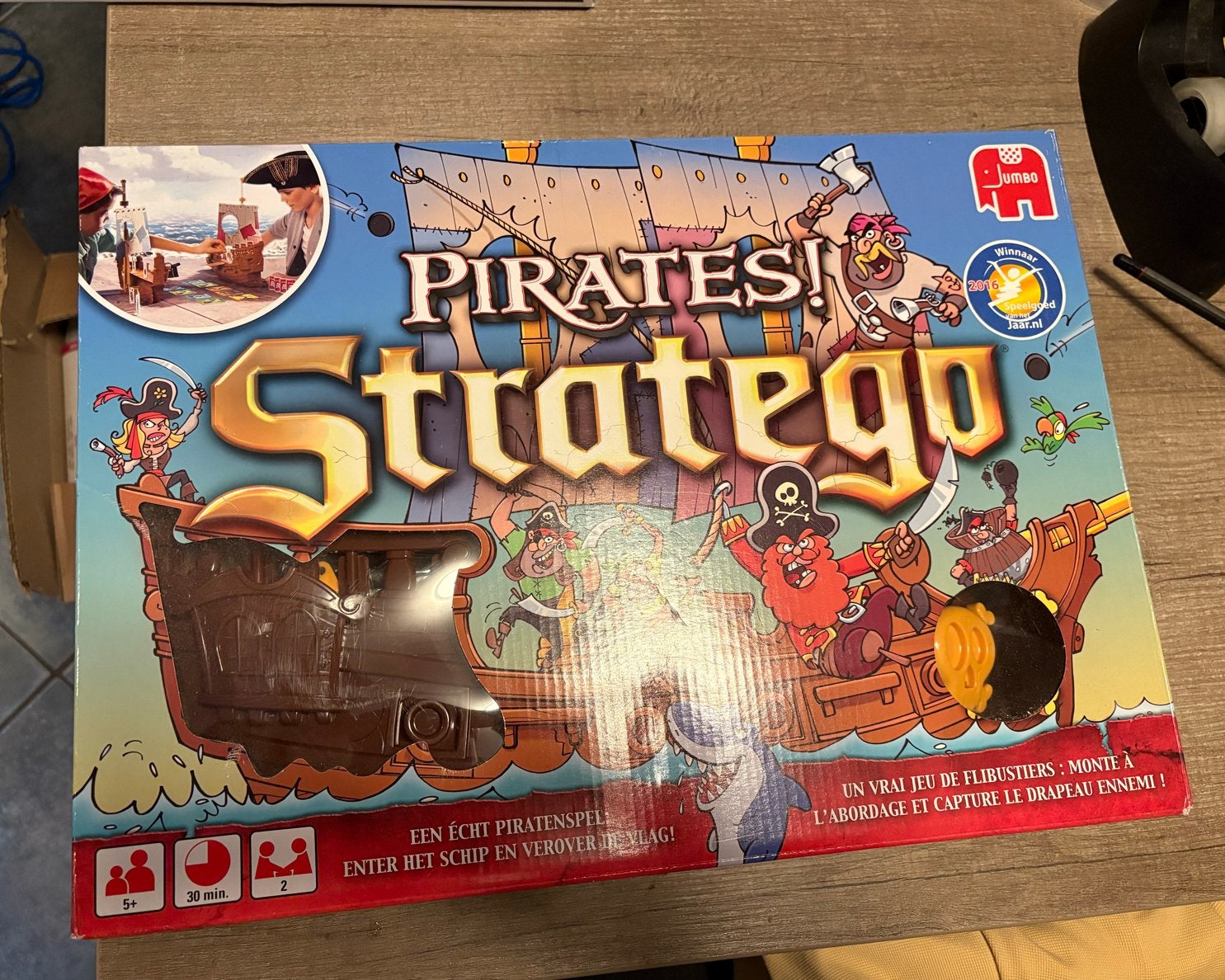 Stratego Pirates! Bordspel - Nieuw en Verzegeld, Hobby en Vrije tijd, Gezelschapsspellen | Bordspellen, Een of twee spelers, Ophalen of Verzenden