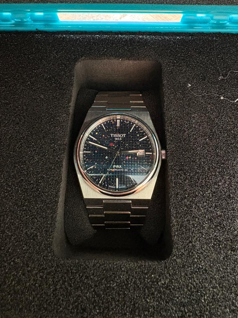 Tissot PRX Powermatic 80 - IFL Interstellar Limited Edition, Sieraden, Tassen en Uiterlijk, Horloges | Heren, Staal, Polshorloge