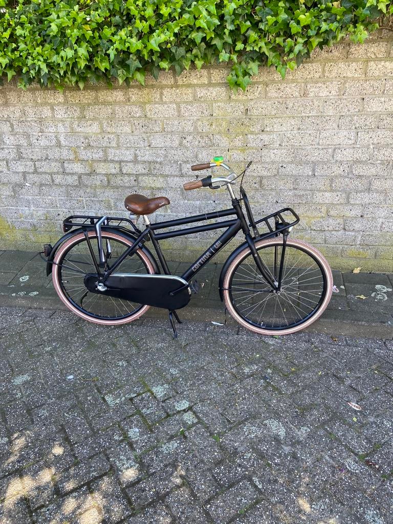 Jongensfiets Cortina U4 Transporter, Fietsen en Brommers, Fietsen | Jongens, Terugtraprem, Gebruikt, Versnellingen, Ophalen