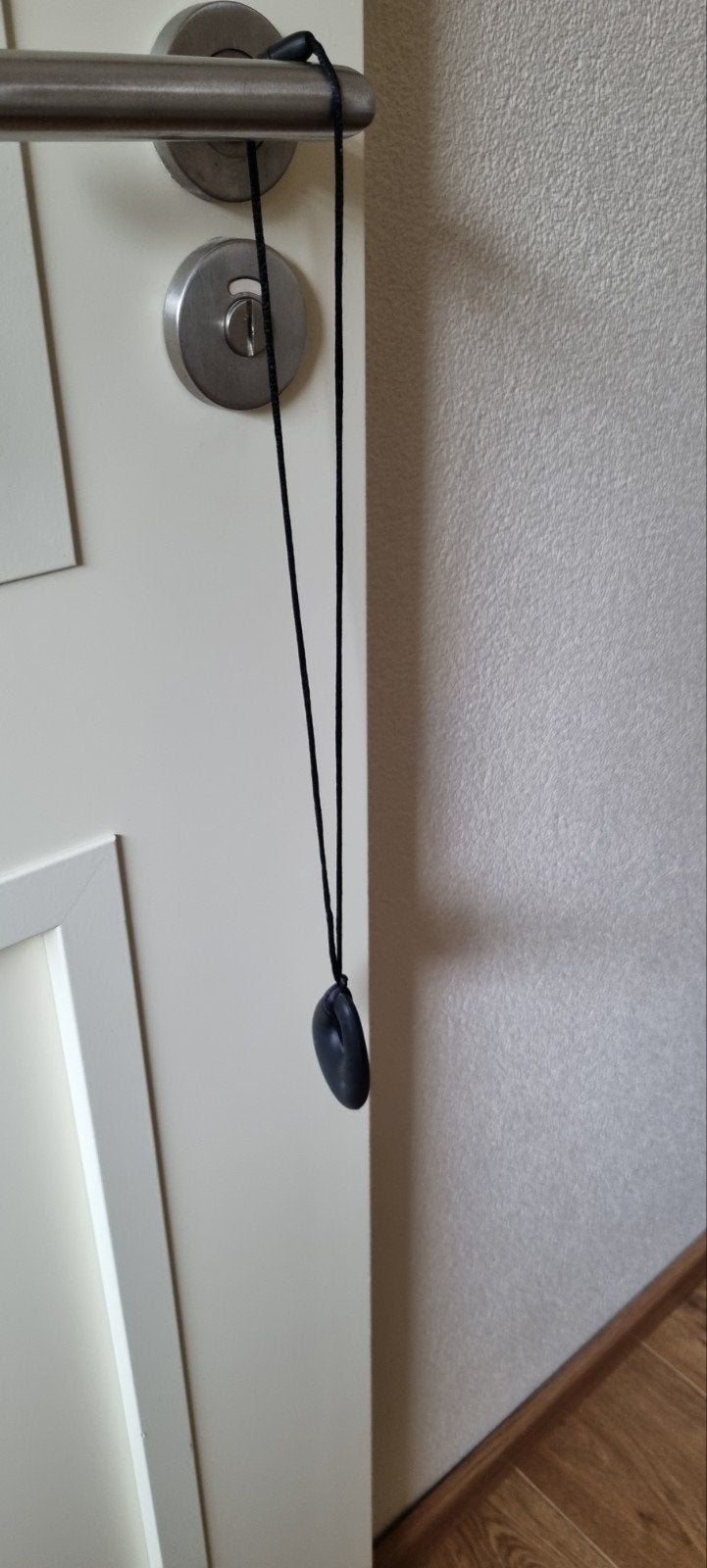 Bijtketting voor kinderen en volwassenen, Kunststof, Verstelbaar, Zwart, Ophalen of Verzenden