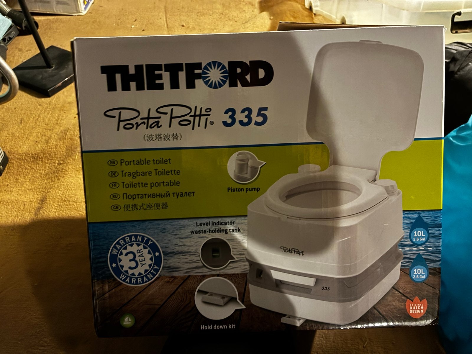 Thetford Porta Potti 335 Draagbaar Toilet, Ophalen of Verzenden, Zo goed als nieuw