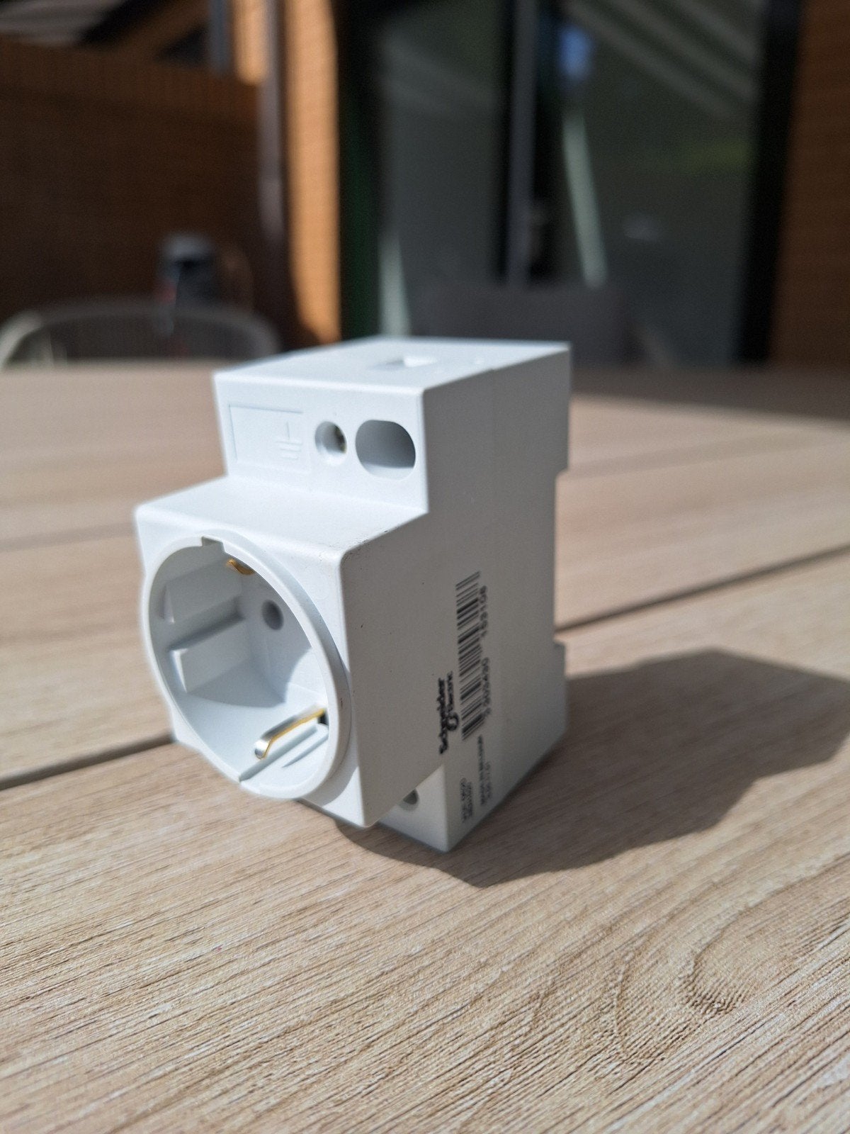 Schneider Electric Stopcontact voor DIN-rail, Ophalen of Verzenden, Gebruikt, Schneider Electric, Stopcontact