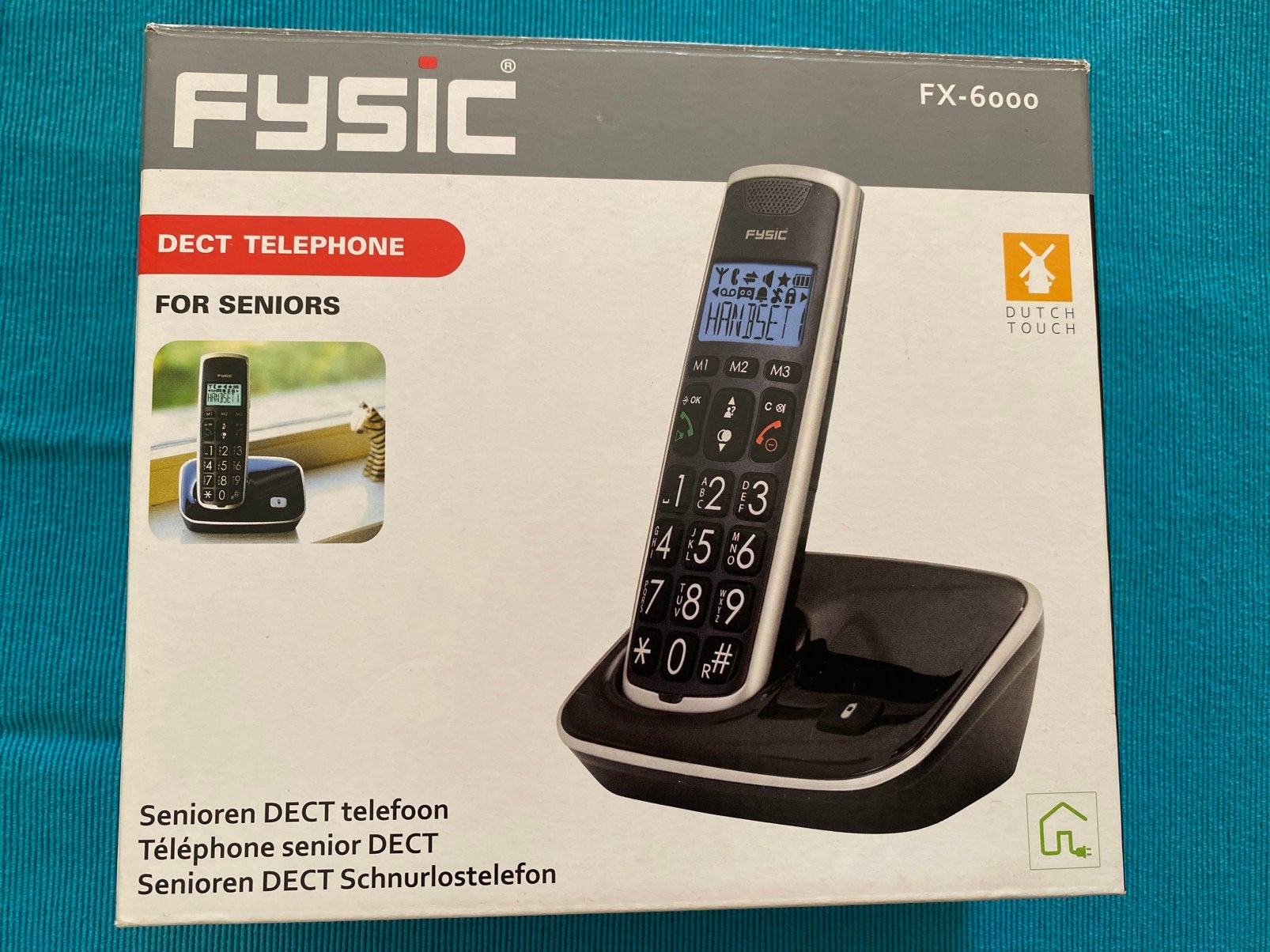 Senioren DECT telefoon NEW!, Ophalen of Verzenden, Zo goed als nieuw, 1 handset
