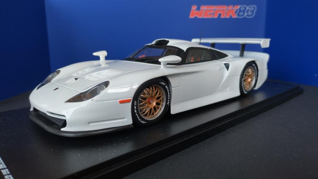 Porsche 911 GT1 plain 1:18 Werk83 Pol, Overige merken, Auto, ., Nieuw