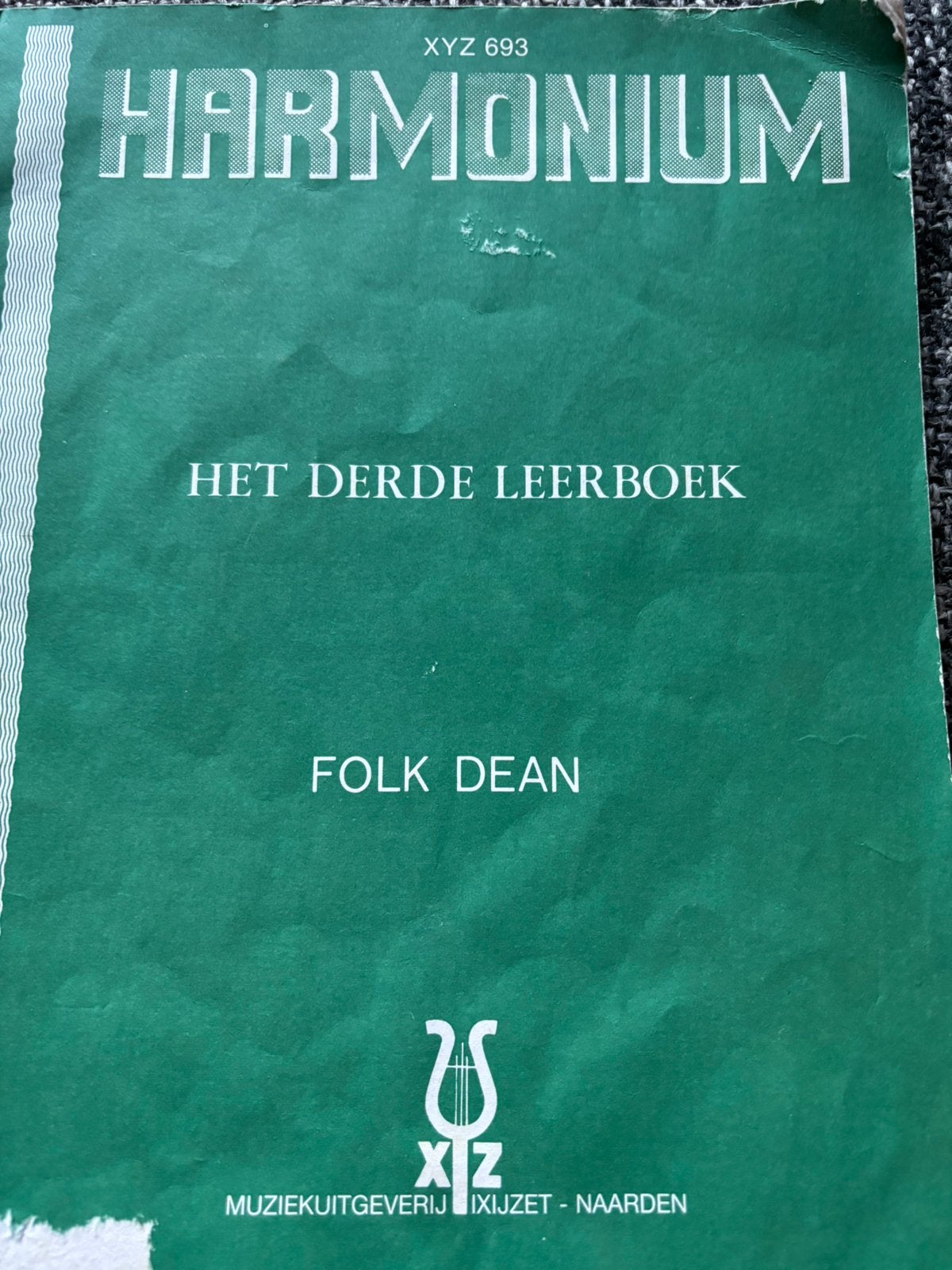 HARMONIUM FOLK DEAN LEERBOEK DEEL  3 ( zie foto’s), Gebruikt, Les of Cursus, Ophalen of Verzenden, Keyboard