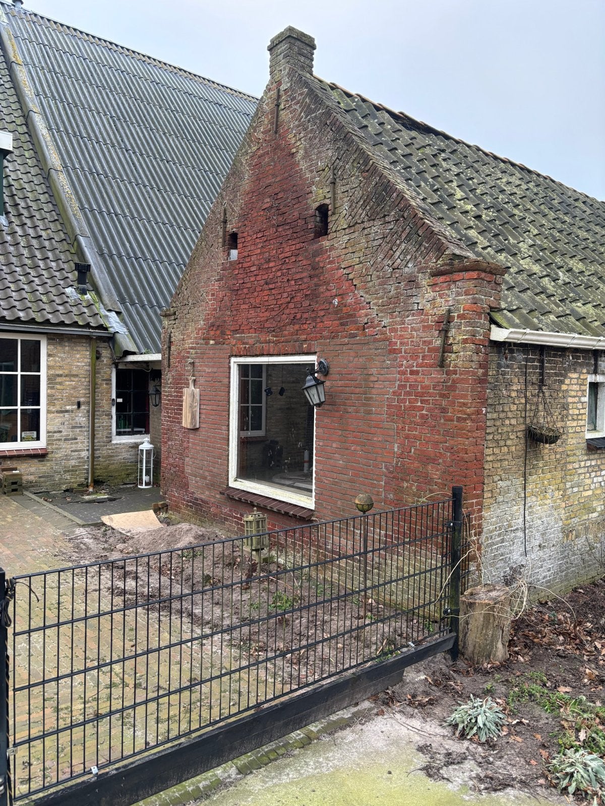 Rode gevel stenen, Doe-het-zelf en Verbouw, Metselstenen, Ophalen of Verzenden, Gebruikt, Bakstenen