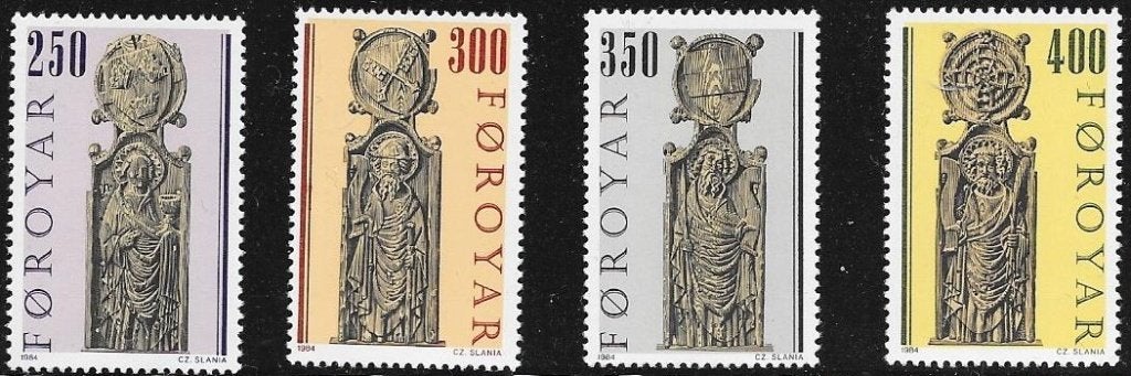 Denemarken (Faeröer) Michel 93-96 postfris, Ophalen of Verzenden, Denemarken, Postfris