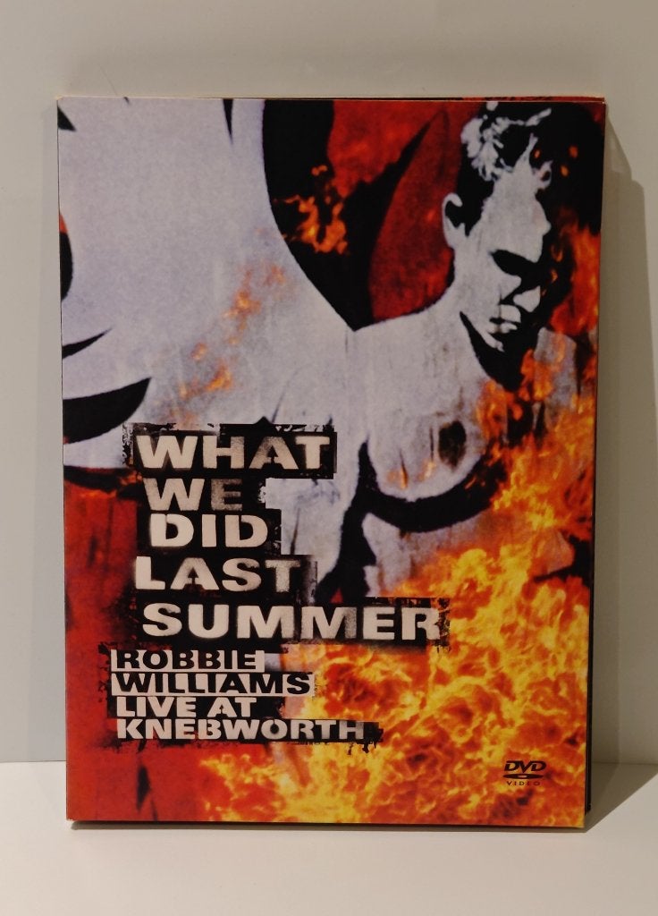 Robbie Williams What We Did Last Summer Live Knebworth 2DVD, Alle leeftijden, Ophalen of Verzenden, Zo goed als nieuw