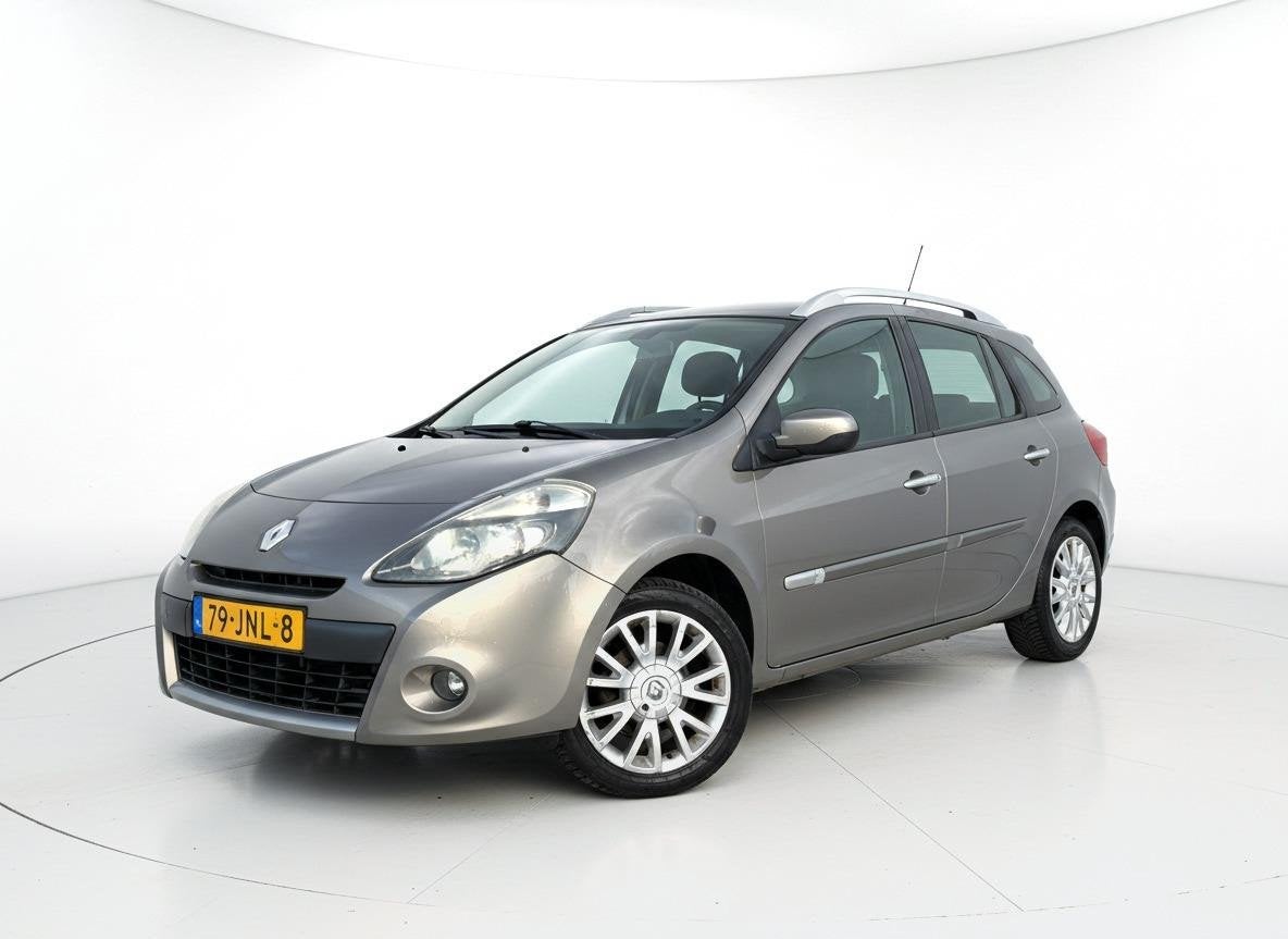 Renault Clio Estate 1.6-16V Dynamique PANO - AIRCO - TREKHAA, Auto's, Gebruikt, Beige, Origineel Nederlands, Euro 4