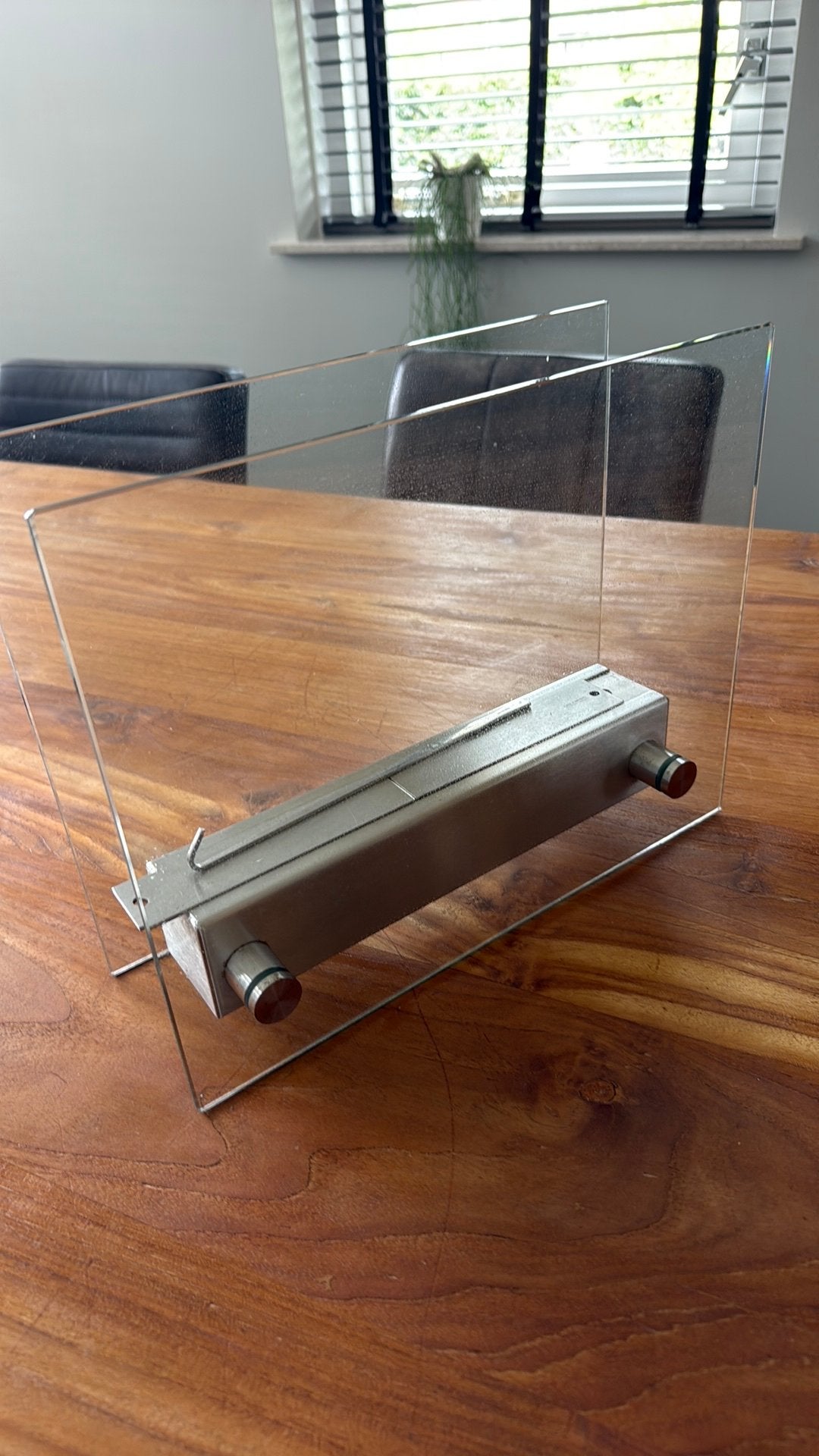 Tafel haard op bio ethanol, Ophalen, Zo goed als nieuw, Vrijstaande haard, Overige soorten