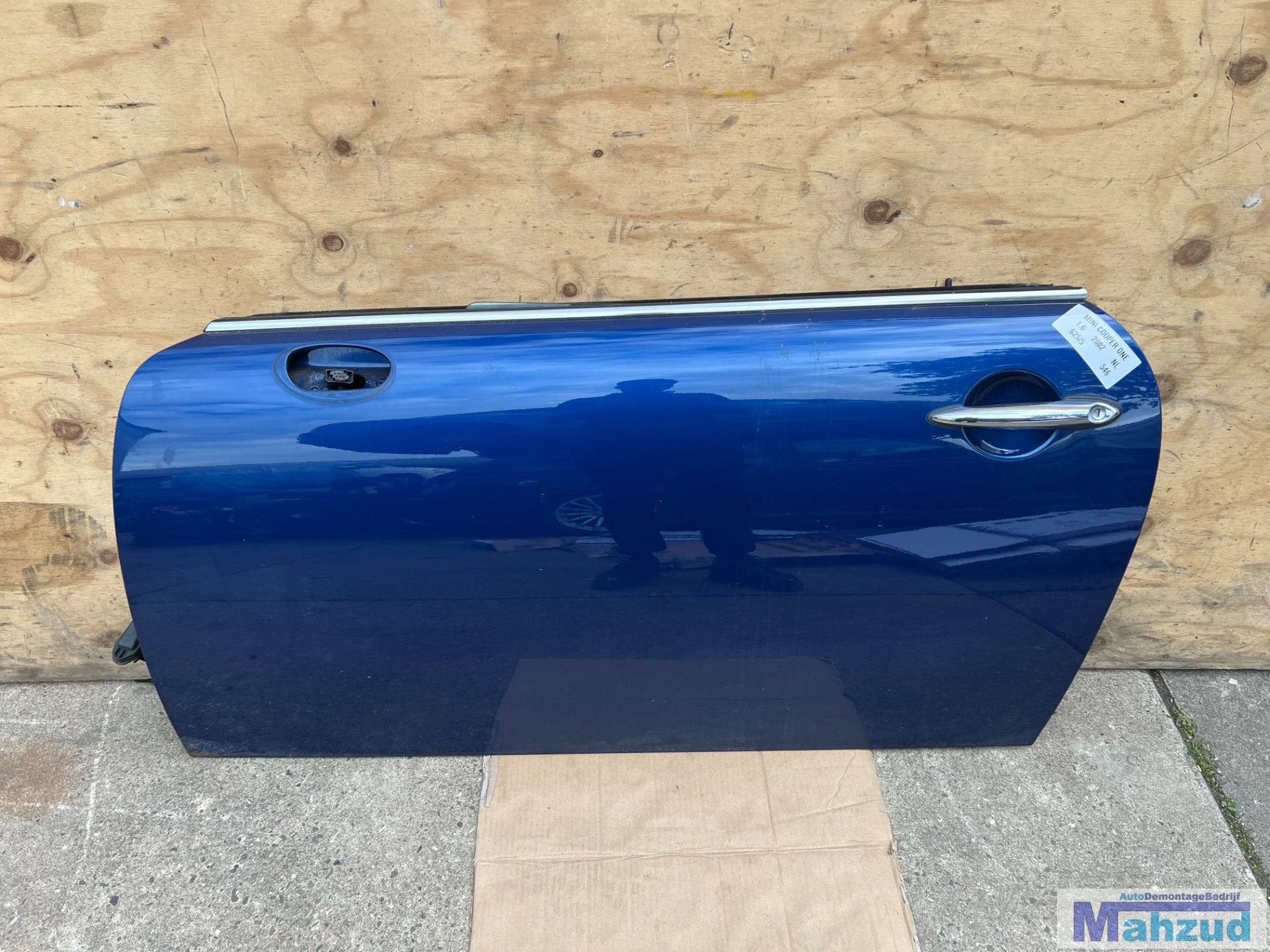 MINI COOPER ONE R50 R53 BLAUW 625/5 Links deur 2001-2006, Gebruikt, Deur, Ophalen of Verzenden, Customer.service@mini.co.uk