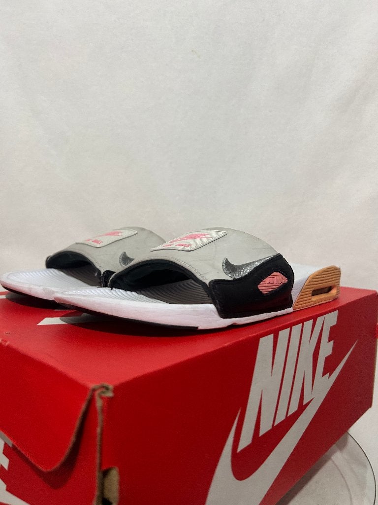 Maat 43 - Nike Air Max 90 Slide Slippers White Rose Grey, Slippers, Overige kleuren, Verzenden, Nike