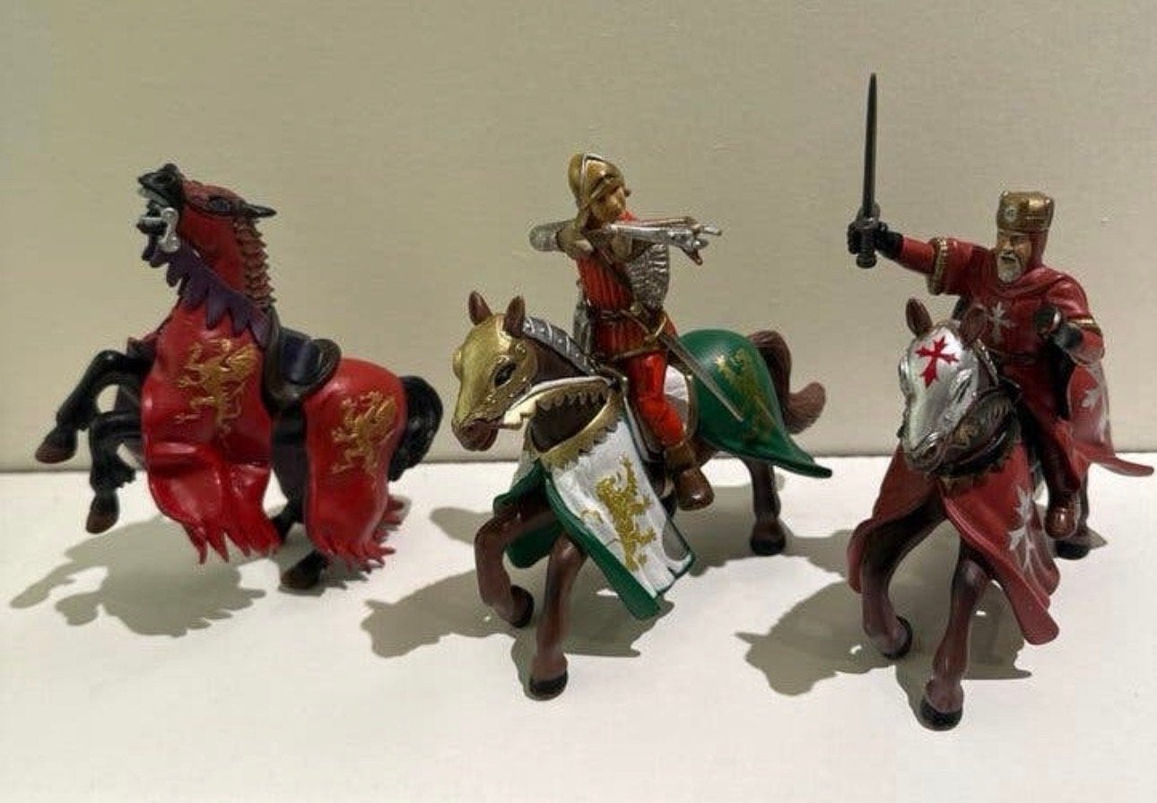 Schleich Papo Ridders, Ophalen of Verzenden, Gebruikt