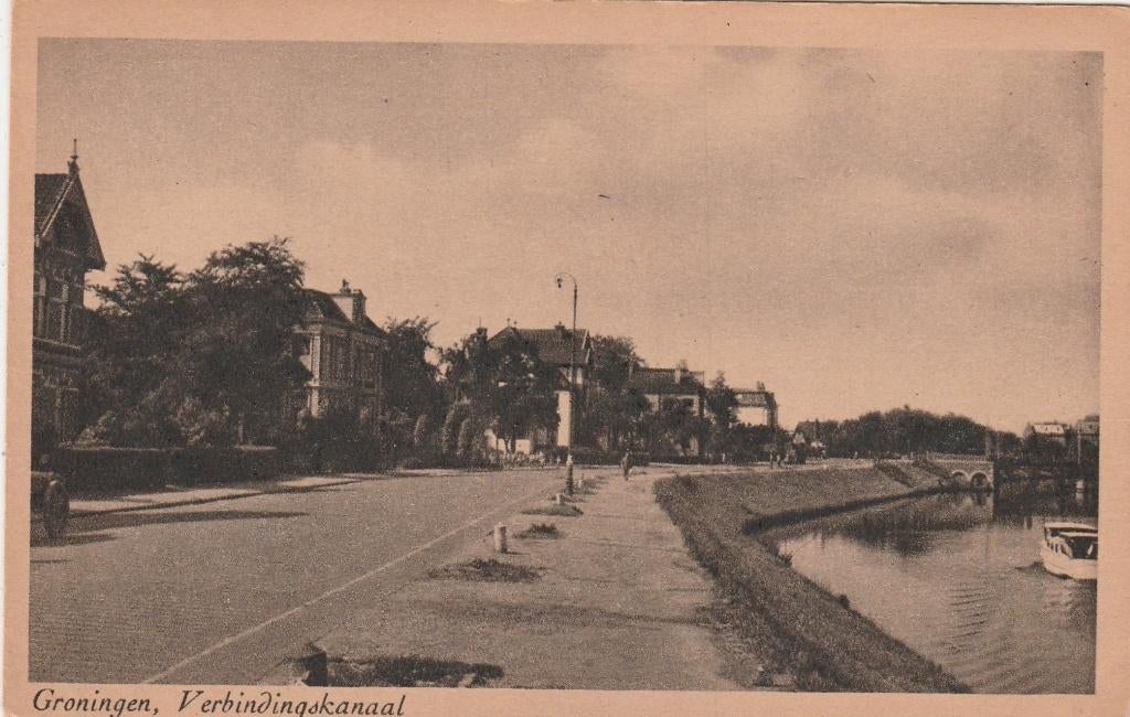 groningen- verbindingskanaal, Ophalen of Verzenden, Voor 1920, Groningen
