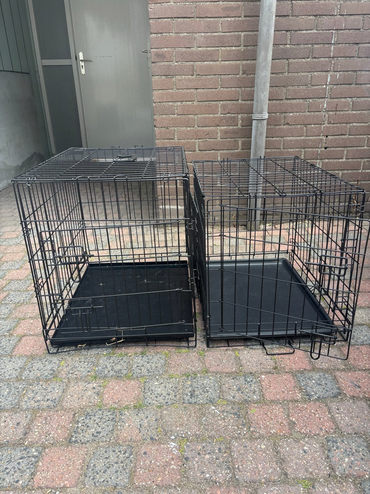 2x (kleine) Honden bench, Ophalen, Gebruikt