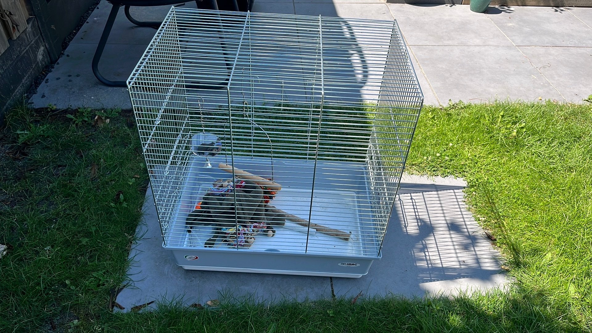 Vogelkooi, Dieren en Toebehoren, Ophalen of Verzenden, Zo goed als nieuw, Metaal, Vogelkooi